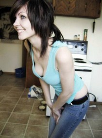 Solo model strips off